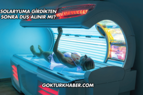 Solaryuma Girdikten Sonra Duş Alınır mı?